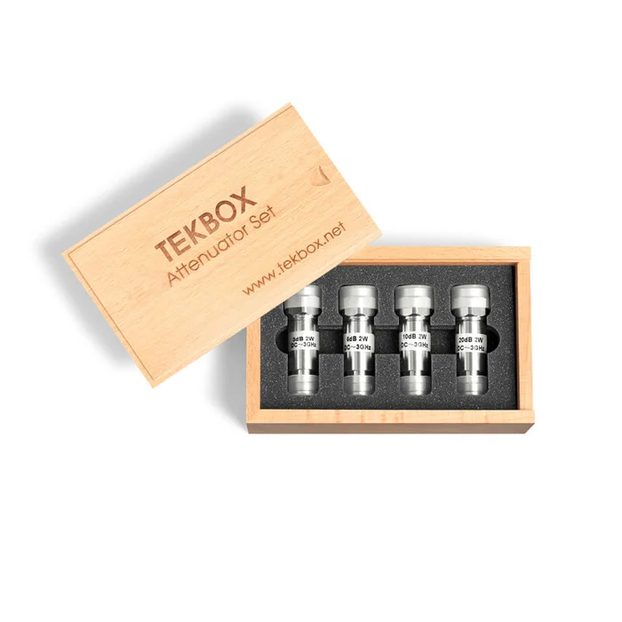 Tekbox TBAS1 / HF-Dämpfungsglieder-Set (3dB, 6dB, 10dB, 20dB), 2W