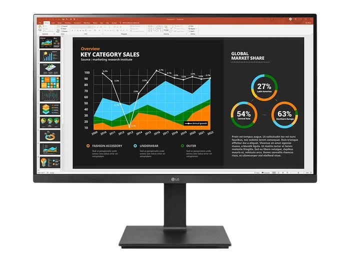 TFT 27,0″/68,6cm LG 27BQ75QB *schwarz*