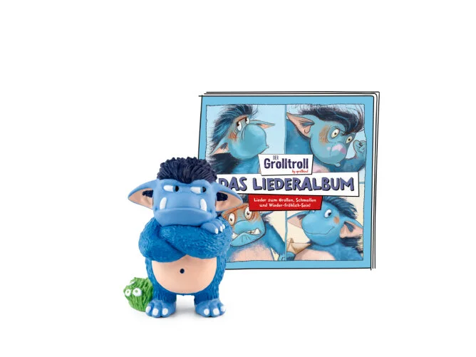 tonies – Toniebox Zubehör Hörfigur – Der Grolltroll – Das Lieferalbum