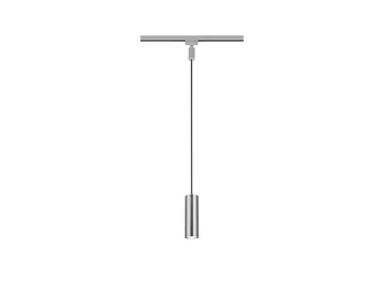 Trio Leuchten Pendelleuchte MARLEY Metall Silber Ø 6cm für DUOline Schienensystem