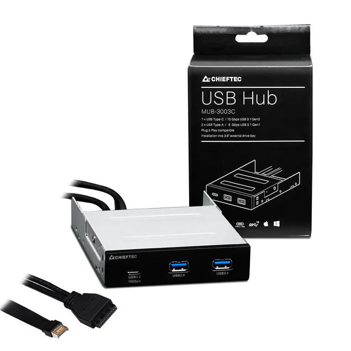 USB Hub 3.0 3-fach intern *Chieftec*