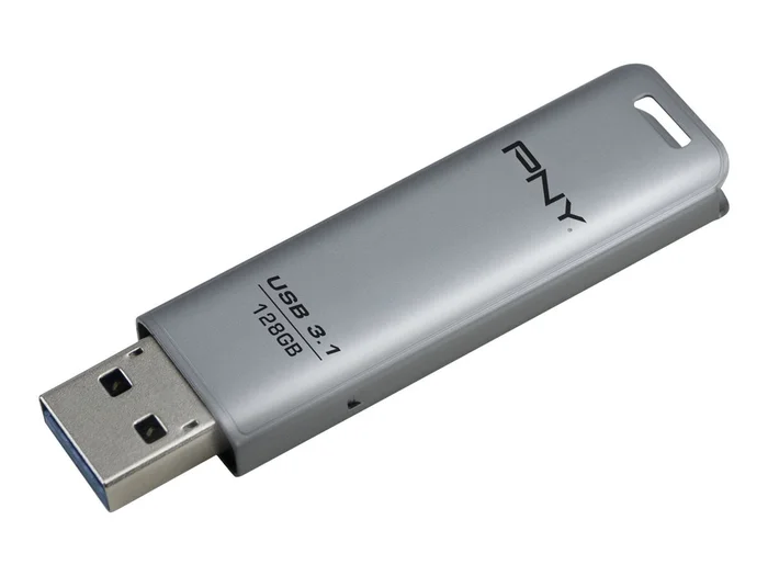 USB Stick 128GB USB 3.1 PNY Elite Steel