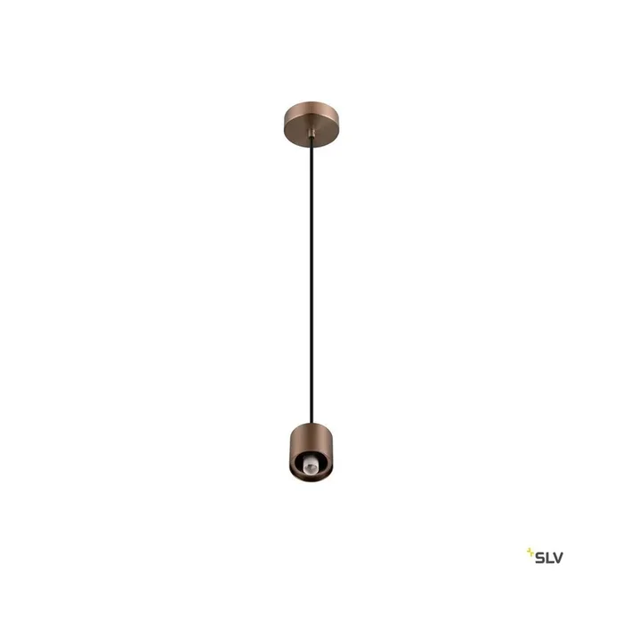VARYT, Pendelleuchte, E14, Pendellänge 150 cm, 1x max. 6 W, kupfer