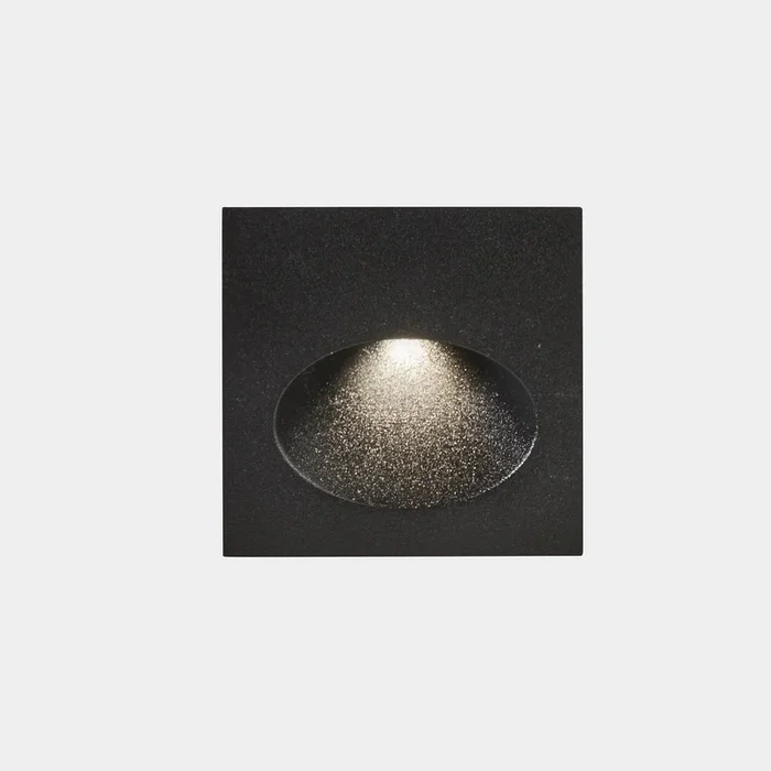 Wandeinbauleuchte IP66 BAT SQUARE OVAL LED 2,2W 2700K ANTHRAZIT 24lm