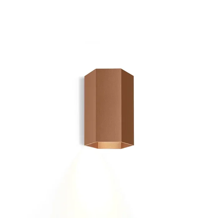 Wandleuchte HEXO MINI 1.0 PAR16, 1-flammig, Up or Down, GU10 max. 12W, kupfer