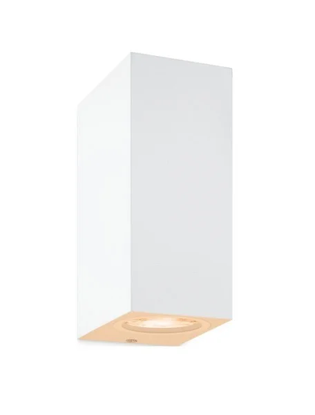 Wiz Colors 8719514554597 Wandleuchte 2xGU10 | 2x5W | 345lm | 2200-6500K | RGB – weiß