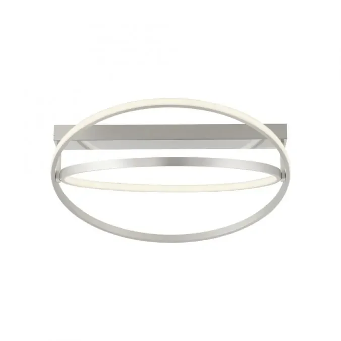 Zertifiziert Paul Neuhaus LED Deckenleuchte Q-BELUGA silber dimmbar Smart Home