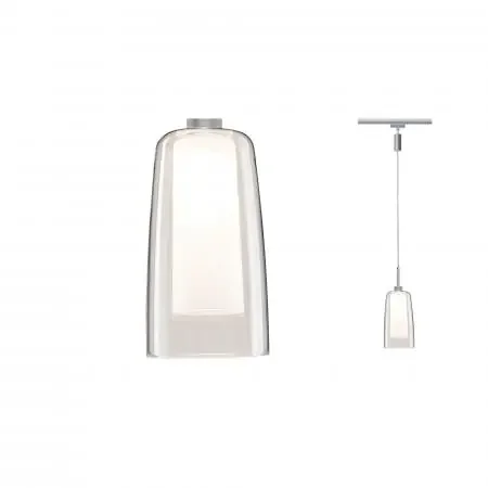 Zertifiziert Paulmann 94998 URail LED Pendulum Arido II 5W GU10 Chrom/Klar/Satin